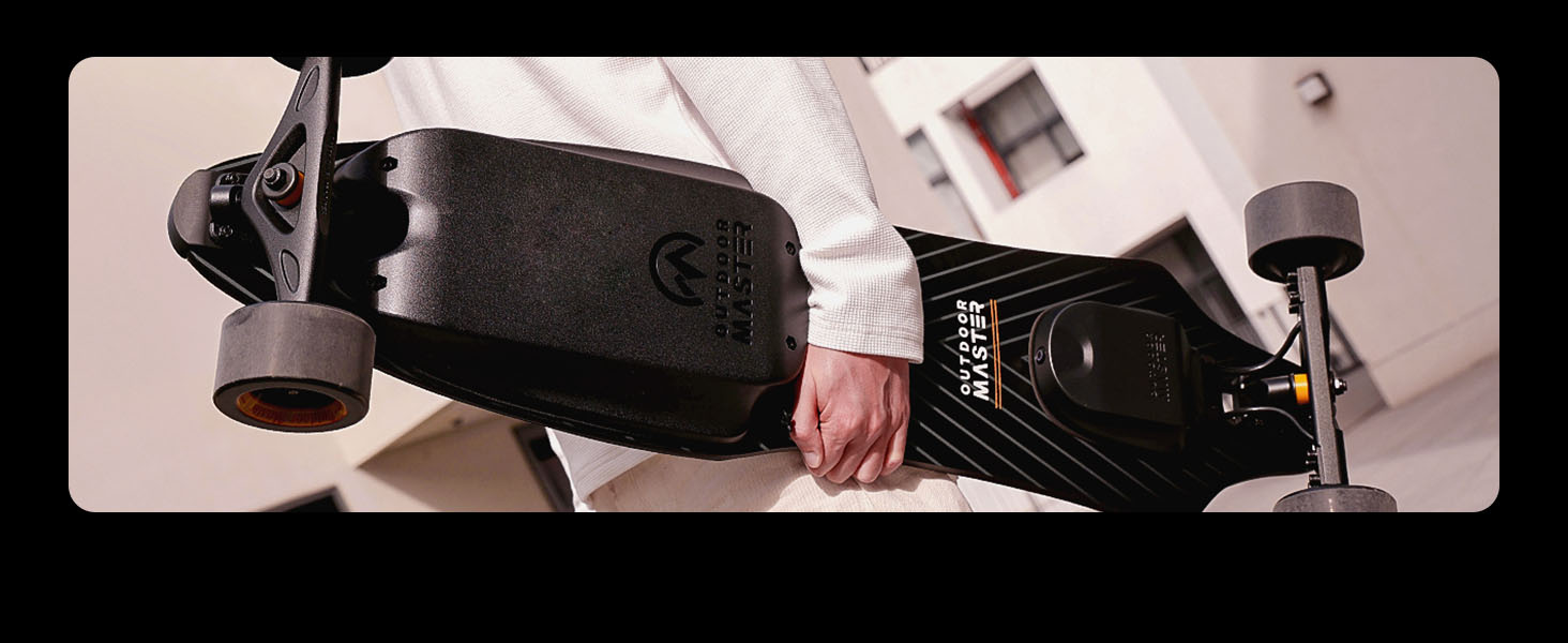 Caribou Electric Skateboard with Remote,26 Miles Range,32 Mph Top Speed,2 x 1000W Hub-Motor,Electric Longboard for Adults & Teens Beginners,6 Months Warranty