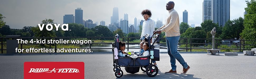 Voya Quad Stroller Wagon banner image
