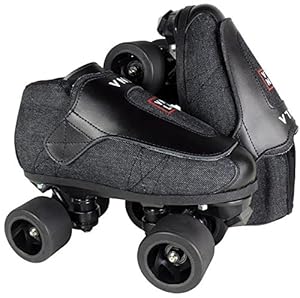 Junior Stealth Jam Skates for Men and Women - Indoor Unisex Roller Skates Junior Stealth Jam Skates for Men and Women - Indoor Unisex Roller Skates