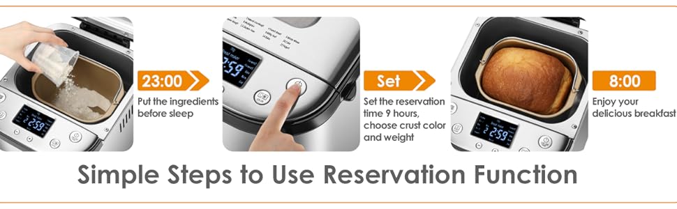 Kitchen in the box 15-in-1 Bread Maker Machine