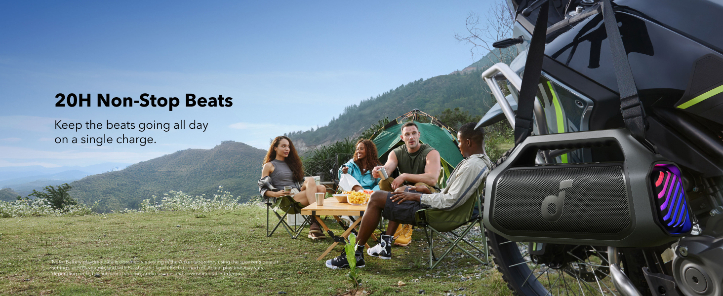 Anker Soundcore Boom 2 Plus Outdoor Speaker,Bluetooth Speaker with 140W,2+2 Channel,BassUp 2.0,20H,Fast Charge,IPX7 Waterproof,RGB Lights,USB-C,Power Bank,for Camping,Beach,Garden Anker Soundcore Boom 2 Plus Outdoor Speaker,Bluetooth Speaker with 140W,2+2 Channel,BassUp 2.0,20H,Fast Charge,IPX7 Waterproof,RGB Lights,USB-C,Power Bank,for Camping,Beach,Garden