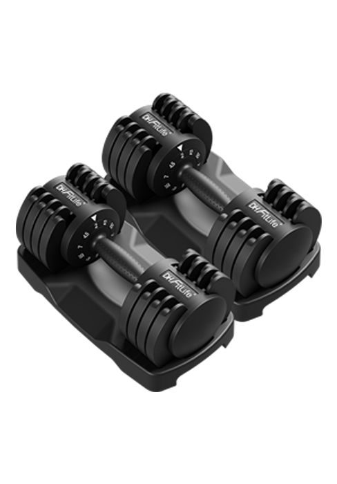 DH FitLife 24 kg Adjustable Dumbbells from 3 to 24 kg with 12 Weight Levels,Short Dumbbell Set with Weight Discs,Adjustable Short Dumbbells,Variable Weights 12 in 1 DH FitLife 24 kg Adjustable Dumbbells from 3 to 24 kg with 12 Weight Levels,Short Dumbbell Set with Weight Discs,Adjustable Short Dumbbells,Variable Weights 12 in 1